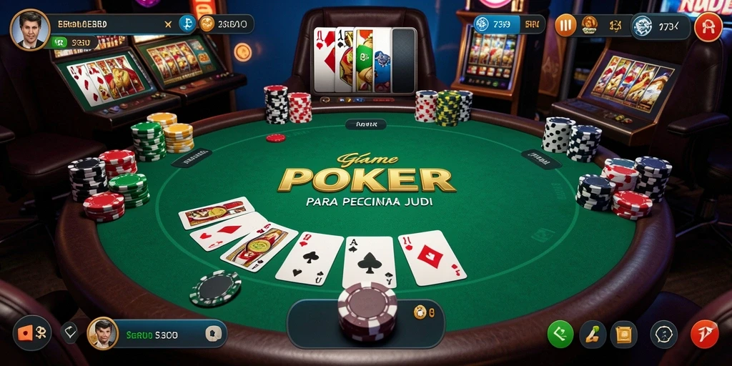 Antarmuka menarik game Poker 2739 dengan berbagai fungsi
