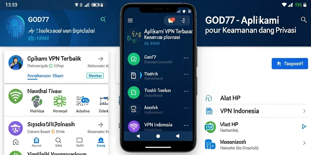Tampilan antarmuka utama GOD77 yang intuitif dan mudah digunakan.