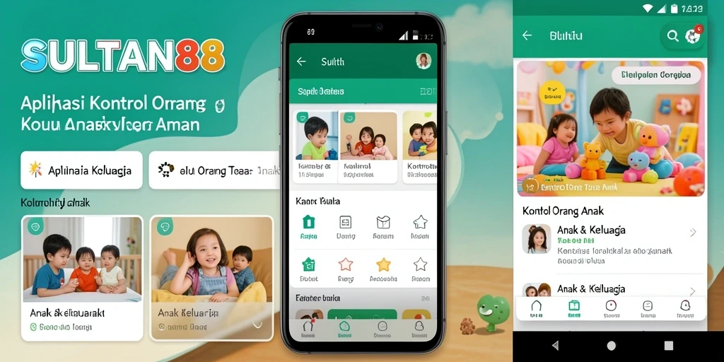 Screenshot utama SULTAN88 yang menampilkan fungsi kontrol orang tua yang intuitif.